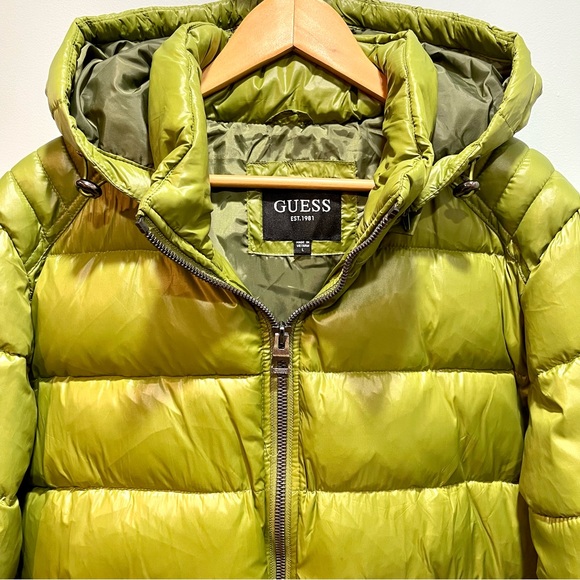 Guess Men’s Puffer Jacket Parka - Picture 2 of 11